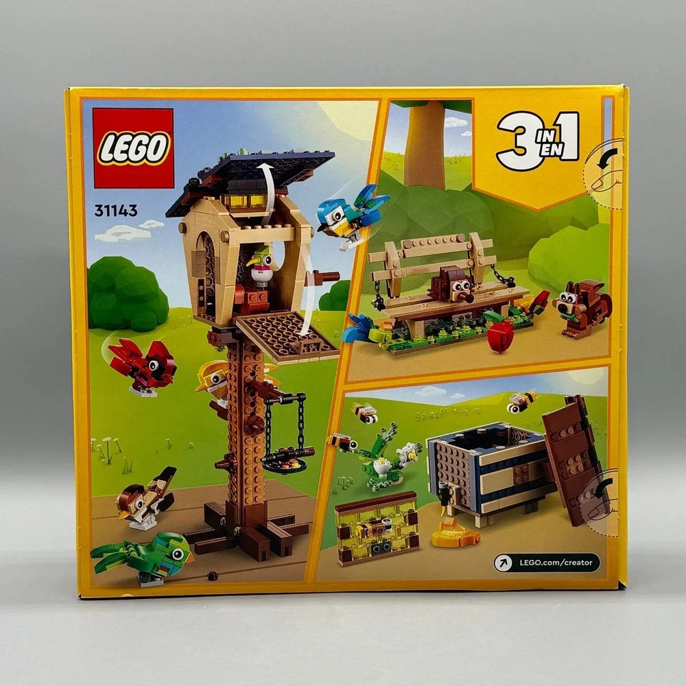 Lego #31143 Birdhouse Creator 3-in-1 Retired Brand New Factory Sealed